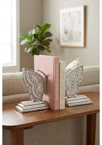 Silver Döküm Kitap Tutucu 25 7 18