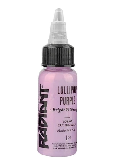 Lollipop Purple - Radiant Tattoo Dövme Boyası - 1oz/30ml