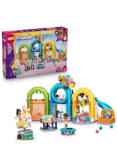 LEGO®  Friends Eğlenceli Kapalı Oyun Parkı Rol Oyunu Seti 42686 - 7 yaş ve üzeri çocuklar için Yaratıcı Oyuncak Yapım Seti (668 P)