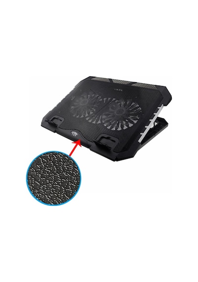 S900 Ayarlanabilir RGB Işıklı Laptop Soğutucu 2 Fanlı Notebook Bilgisayar Standı