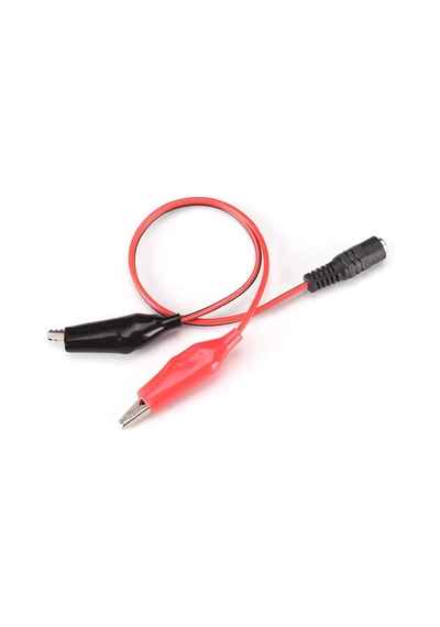 Alkatronik-2.1Mm Adaptör Krokodil Kablo Standart Dc Dişi Güç Kaynağı Timsah