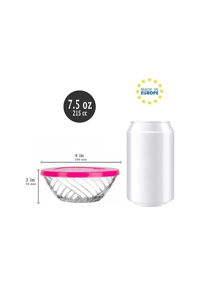 6'li Saklama Kabı Elis Lv-els242 Pk0001f3 Adet Şeffaf Çok Renkli