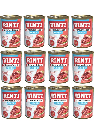 Rinti Dana Etli Gurme Yavru Köpek Konservesi 400 G X 12 Adet