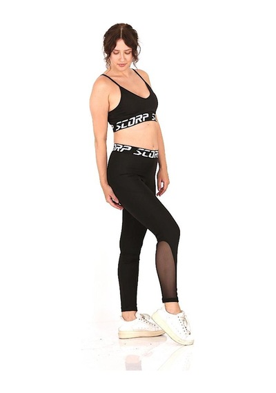 Scorp Elite Pro Fitness Taytı Siyah