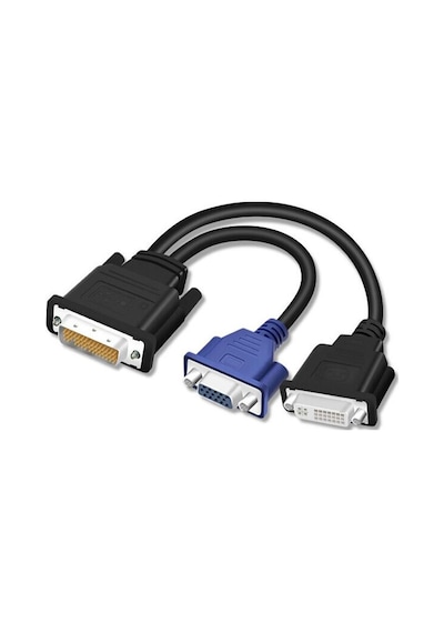 Dms 59 Dvi Vga Kablo Geniş Dvi Vga Dvi Kablo 59 Pin Dvi Dvi Vga Çevirici