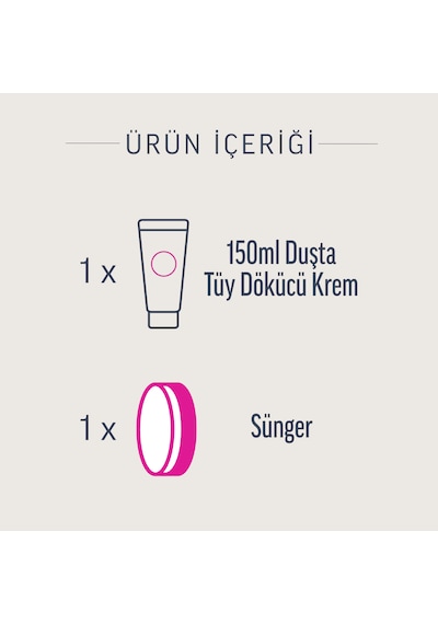 Veet Pure Duşta Tüy Dökücü Krem 150 ML + Veet Pure Sir Ağda Bandı Yüz  20 Adet