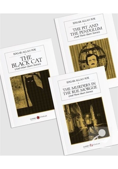 Edgar Allan Poe-İngilizce- Seti 3 Kitap - Edgar Allan Poe