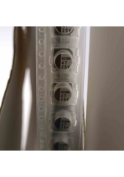 Sc1e476m6l005vr180 47mf 25v 6.3x5 Smd Kondansatör 150 Adet