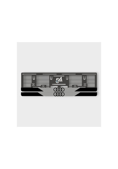 Audi Uyumlu 3d Kabartmalı Pleksi Araba Plakalığı -6 - 778095478