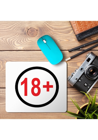 Artı 18 Sembol Baskılı Mousepad Mouse Pad