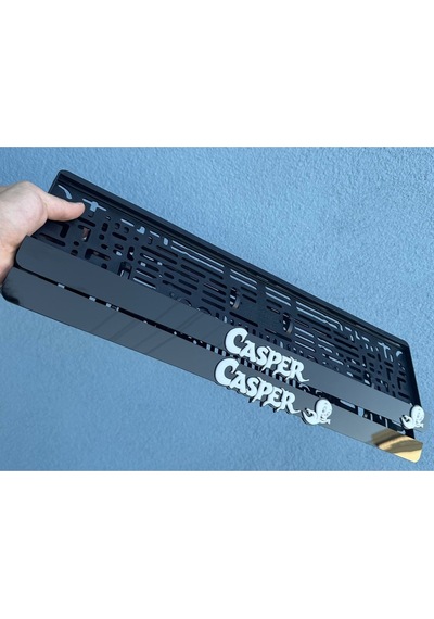 Plakam54 Casper 3d Pleksi Araba Plakalığı