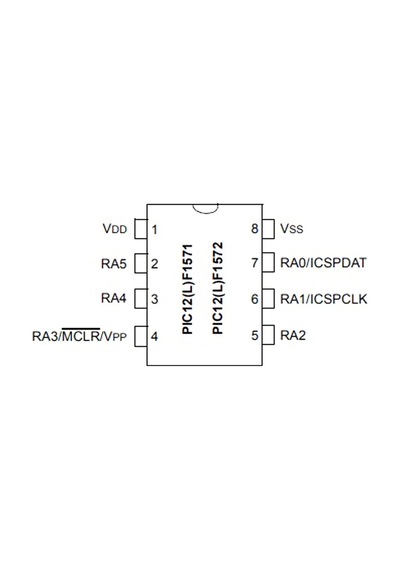 Pıc12F1572-I/Ms Smd Msop8 32Mhz 8-Bit Mikrodenetleyici