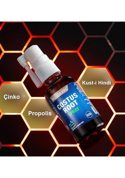 Nutraxin Costus Root Spray 30 Ml Vitamin Takviyesi