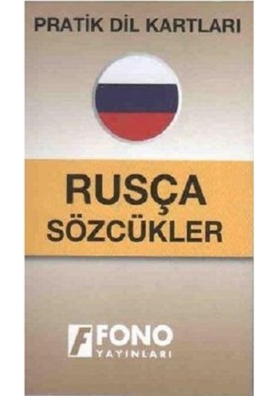Pratik Dil Kartları Rusça Sözcükler- Fono Yayınları