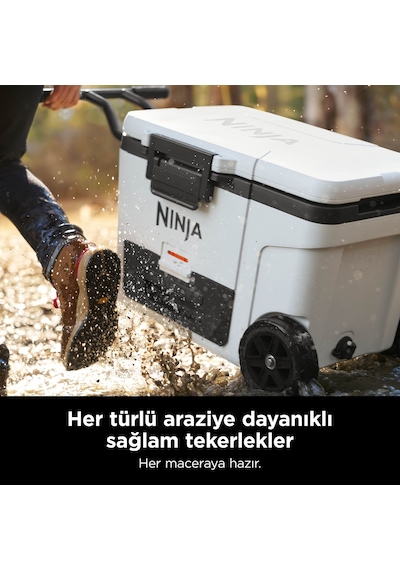 Ninja Frostvault Tekerlekli Cooler 42 Litre - Beyaz