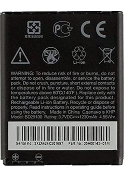 Htc Wildfire S G13 Bd29100 Batarya Pil 1230 Mah