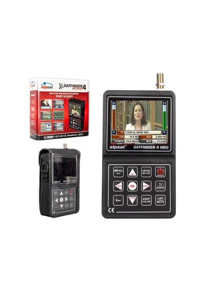 Alpsat Satfinder 4 Hd Ultra 3.5 Lcd Ekranlı Uydu Yön Bulucu As04-hdu