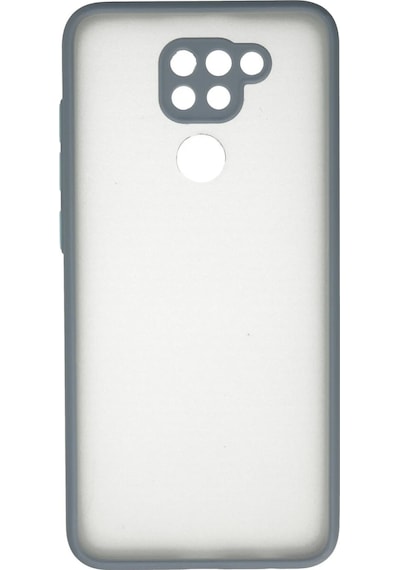 Uryport Xiaomi Redmi Note 9 Kılıf Montreal Silikon Kapak - Gri