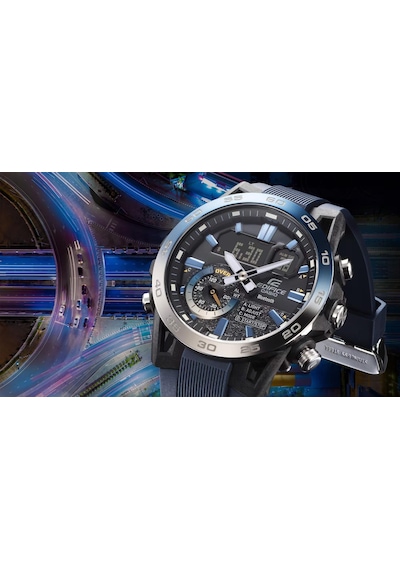 Casio Edifice Ecb-40np-1adf Kol Saati Gümüş