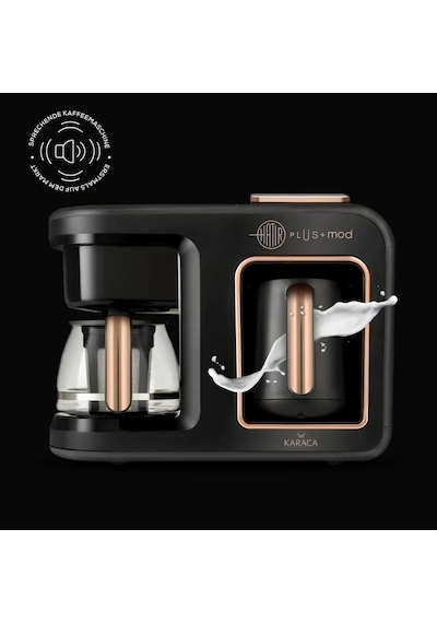 Hatır Plus Mod 5 İn 1 Kahve Makinesi Black Copper Çok Renkli