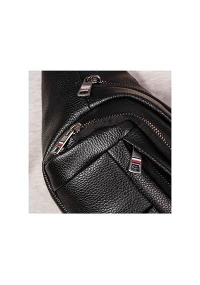Newish Polo Newısh Polo Accessorıes Unisex Suya Dayanıklı Vegan Soft Deri Siyah Kulaklık Çıkışlı Omuz Ve Bel Çantası Siyah
