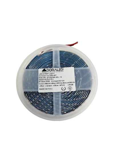 Grow Şerit Led İp65 Silikonlu Full Spectrum Şerit Led Bitki Büyütme Ledi 12v 5m 1 Adet