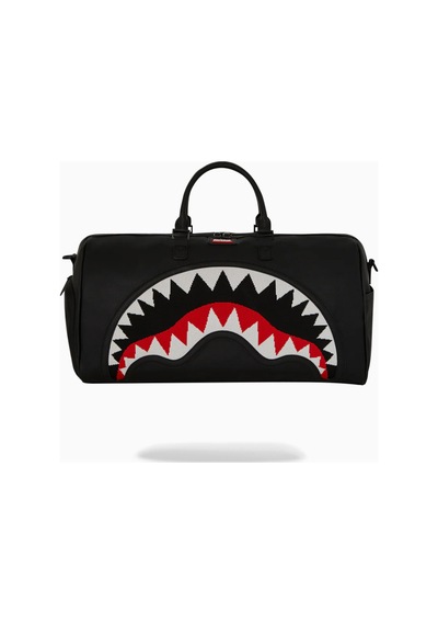 Sprayground Fly Knit Mouth Duffle, Lüks Spor Ve Seyahat Çantası El Çantası Siyah