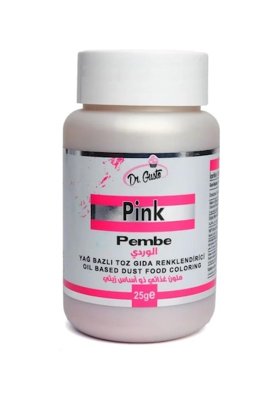 Yağ Bazlı Toz Boya Dr.gusto 25 Gr Pembe