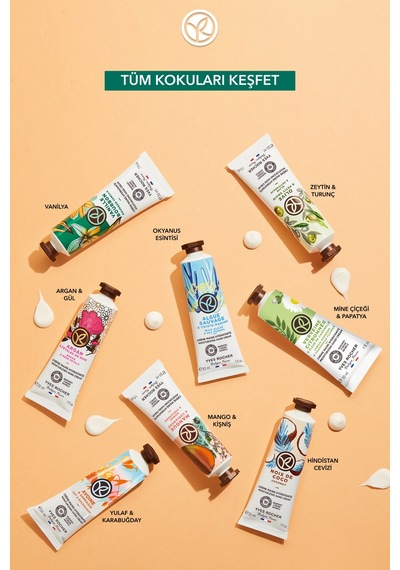 Yves Rocher El Kremi- Nemlendirici Besleyici Egzotik Vanilya- Vegan-30ml