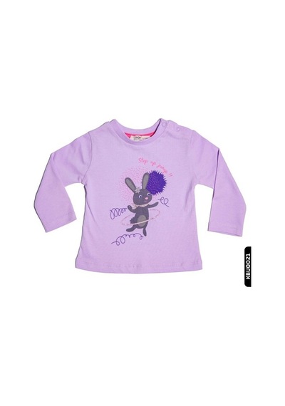 Xo Kids Kız Bebek Sweatshirt 6-24 Ay 20609 Lila
