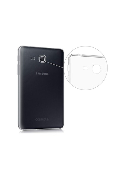 Samsung Uyumlu Galaxy Tab A T280 7" Kılıf Şeffaf Silikon Arka Kapak