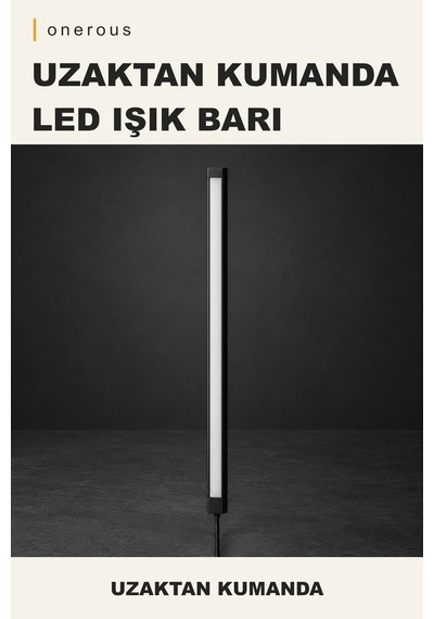 Onerous Led Led Işık, Uzaktan Kumandalı Sarı