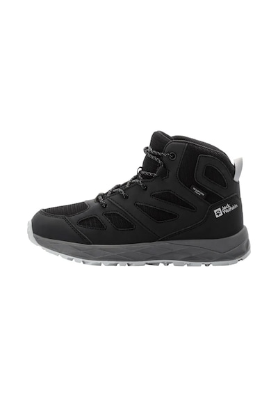 Jack Wolfskin Woodland 2 Texapore Mid Çocuk Outdoor Bot Renkli Antrasit