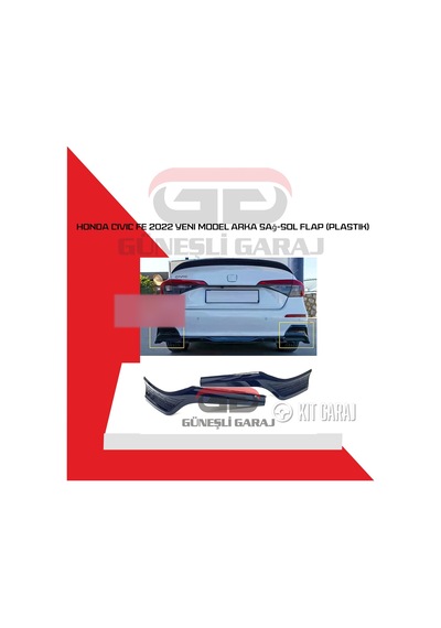 Honda Civic 2022 Flap Plastik Boyasız