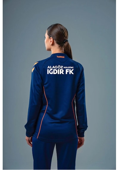 Hummel Iğdır Fk Target Kamp Eşofman Üstü Lacivert Sponsorlu