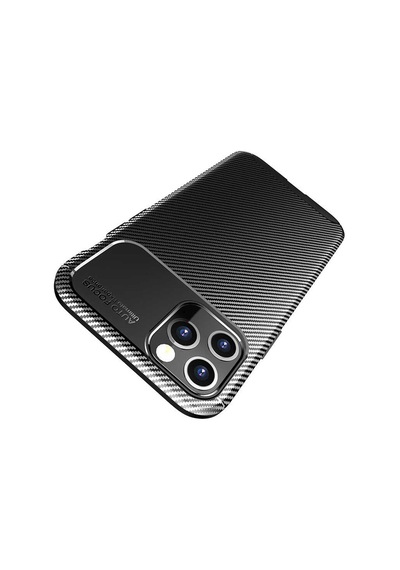 Apple Uyumlu iPhone 12 Pro Kılıf Zore Negro Silikon Kapak Siyah