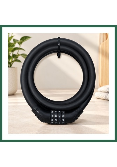 Bezos Şifreli Bisiklet Kilidi 12x100 Bzs01 Çok Renkli