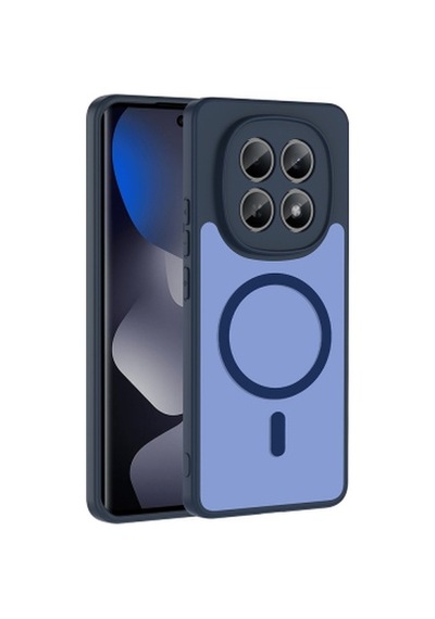 Xiaomi Redmi Note 15 5g Kılıf M-safe Şarj Özellikli Zore Babet Kapak Xiaomi Redmi Note 15 5g, Cep Telefonu Kılıfları Zore - Lacivert