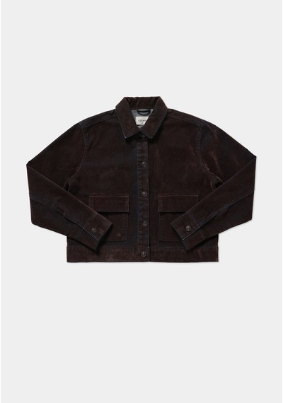 Colin's Colins Regular Fit Düğmeli Astarsız Kadın Over Dyed Denim Ceket Cl1083510 Q1.v3 Dn45319
