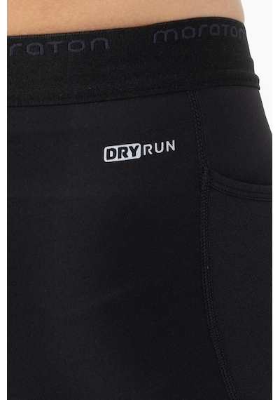 Maraton Active Slimfit Erkek Koşu Siyah Tayt 21966-siyah