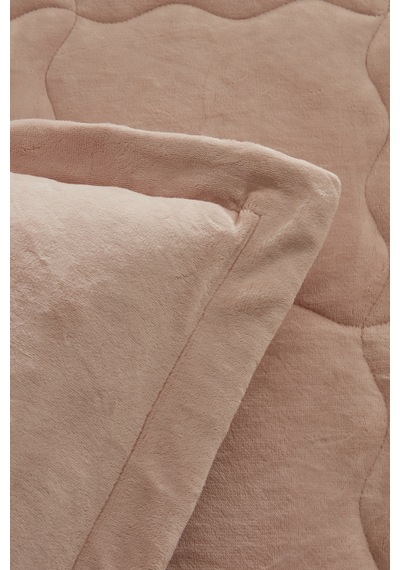 Karaca Home Flufy Tek Kişilik Soft Dream Comfort Set/uyku Seti Pudra Pudra