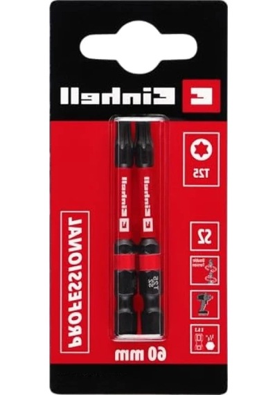 Torx Bits Uç Seti, T25 - 60 Mm, 2 Adet