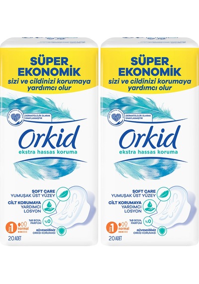 Extra Hassas Koruma Normal Süper Ekonomik Paket 40 Ped  (20 x2) B
