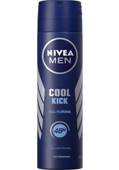 Nivea Men Cool Kick Erkek Sprey Deodorant 150 ML