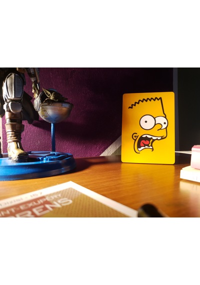 Thisrock 10x14 Cm Ahşap Bart Simpson Tablo 1