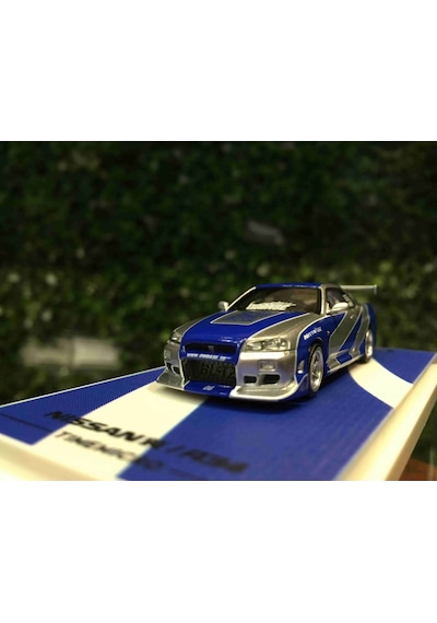 Tıme Mıcro Nıssan Skylıne Gt-r R34 Most Wanted 1/64 Pleksi