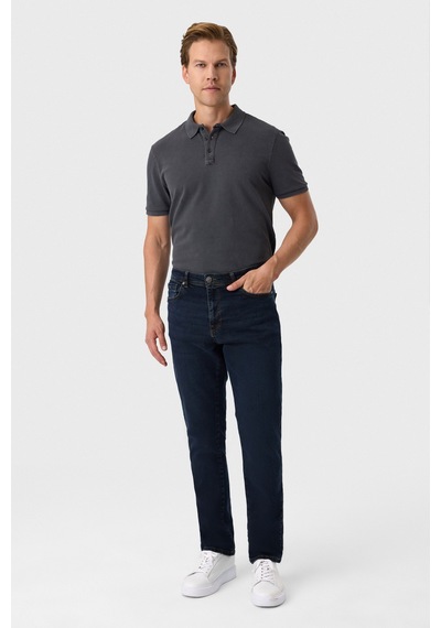 Backandbond Regular Fit Koyu Lacivert Denim Çok Renkli