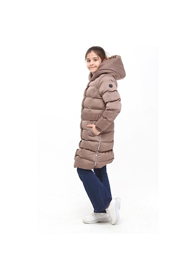 Benitto Kids Kız Çocuk Mont 51270-kahve Kahverengi