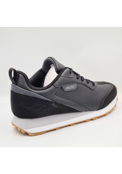 Lescon Motıva Walkıng Siyah Unisex Sneaker Spor Ayakkabı Siyah
