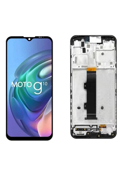 Motorola Moto G10 Lcd Ekran Dokunmatik Çıtalı